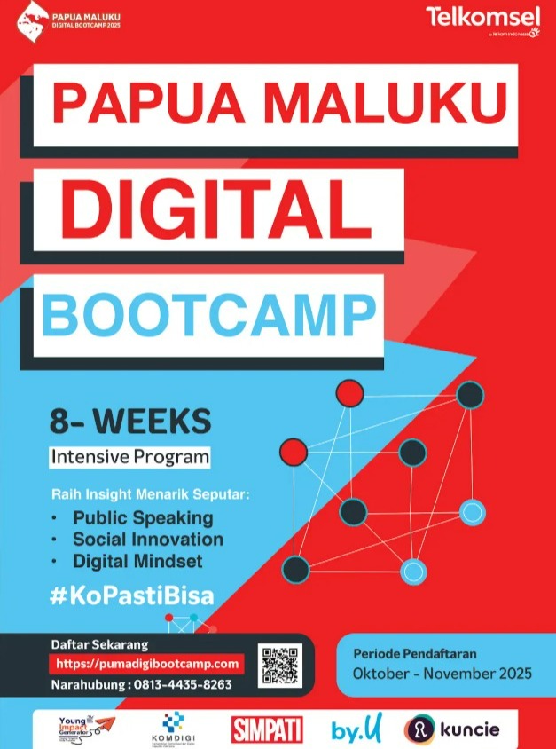 ? Anak Muda Papua dan Maluku, saatnya Bangkit dan Bersinar?Papua Maluku Digital Bootcamp 2025 Ke